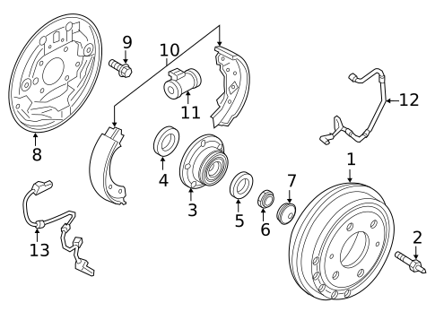 Brake Components for 2019 Ram ProMaster City #0