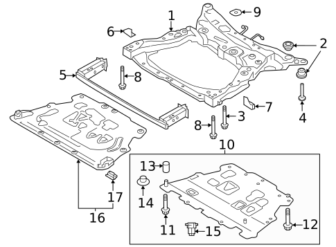 Suspension Mounting for 2019 Volvo XC90 #4