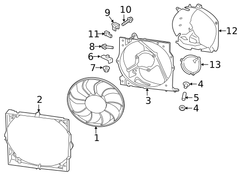 Cooling Fan for 2016 Porsche 911 #0