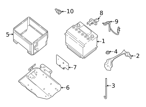 Battery for 2025 Nissan Kicks Play #0