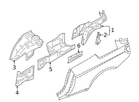 Inner Structure for 2018 BMW 650i xDrive #0