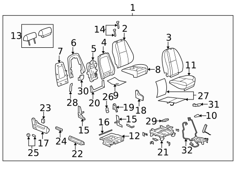 Heated Seats for 2012 Chevrolet Suburban 2500 #0