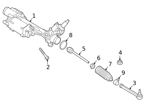 Steering Gear & Linkage for 2016 Porsche Boxster #2