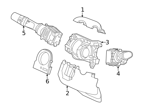 Switches for 2024 Honda Passport #0