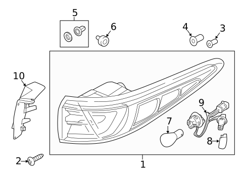 Bulbs - Chassis for 2020 Kia Sportage #2