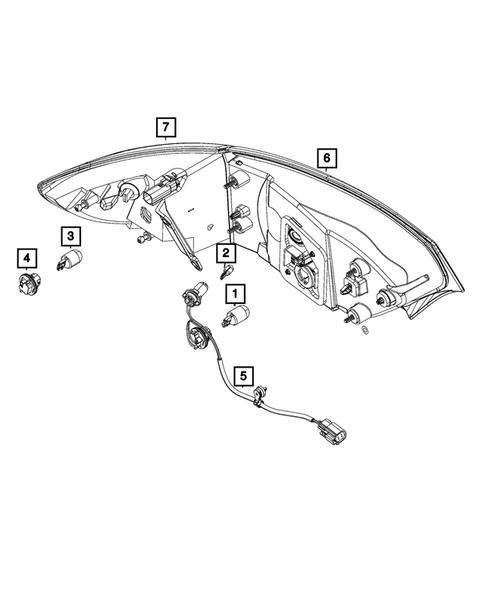 Lamps, Interior and Exterior for 2021 Chrysler Pacifica #7