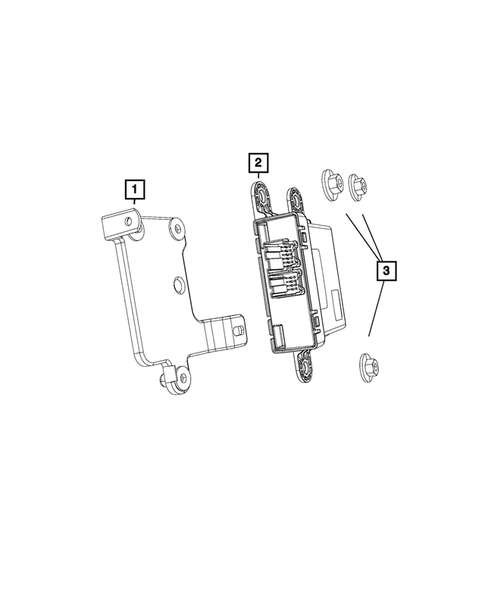 Keys, Modules and Engine Controllers for 2018 Jeep Grand Cherokee #5