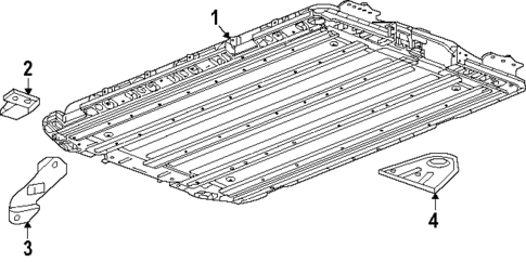 Battery for 2025 Acura ZDX #1