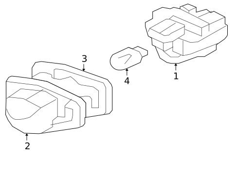 Bulbs - Chassis for 2007 Honda CR-V #2