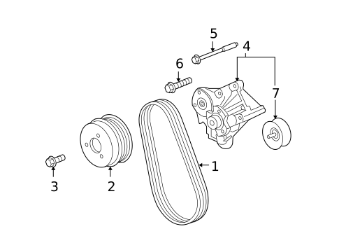 Belts & Pulleys for 2010 Land Rover Range Rover Sport #0