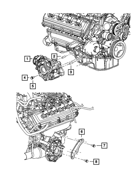 Front Axle: Housing, Differential and Vent for 2022 Chrysler 300 #1