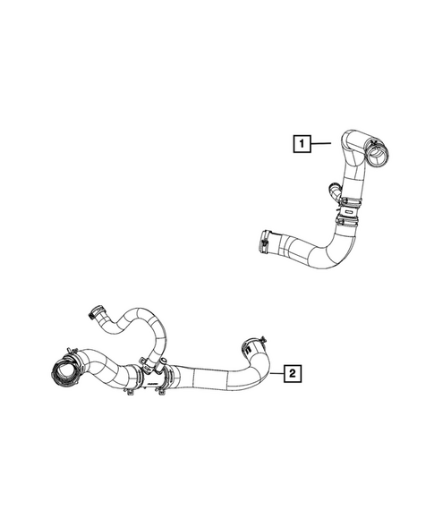 Radiator and Related Parts; Charge Air Cooler for 2026 Ram 1500 #3