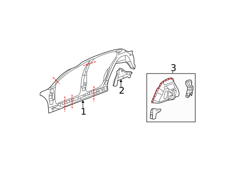 Uniside for 2003 Buick LeSabre #1