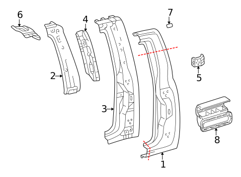 Side Panel for 2006 Toyota Tundra #0