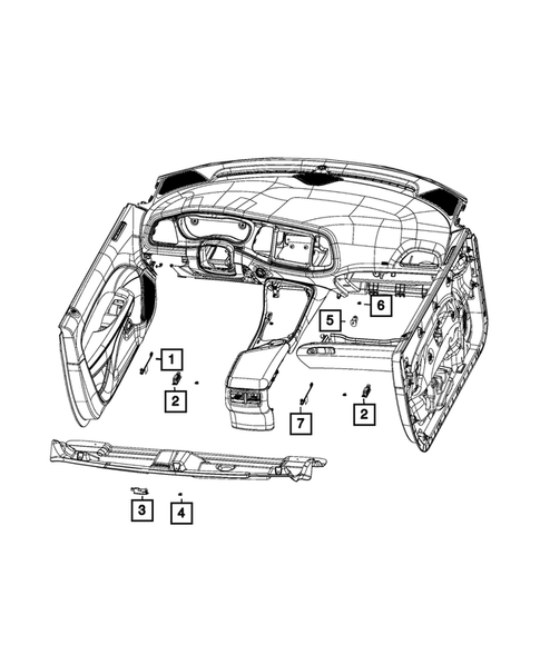 Lamps, Interior and Exterior for 2023 Dodge Challenger #8