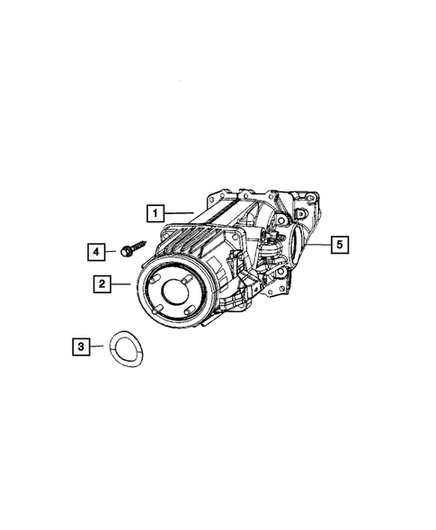 Rear Axle for 2007 Dodge Caliber #1