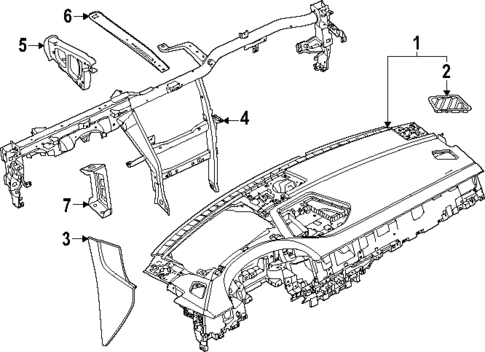Instrument Panel for 2024 Porsche Macan #0