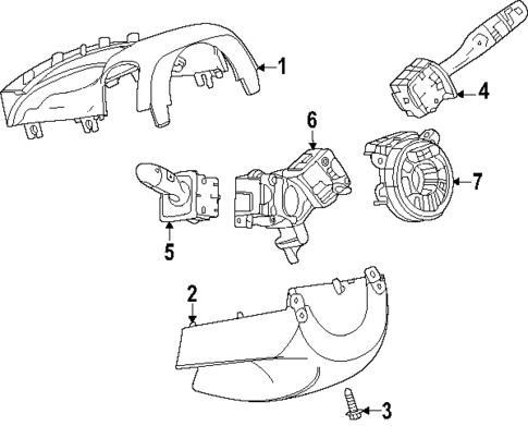 Switches for 2024 Buick Envista #0