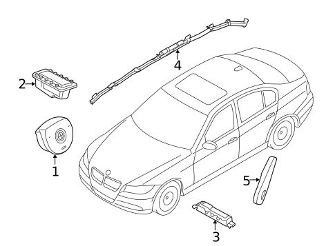 Air Bag Components for 2015 BMW 428i #0