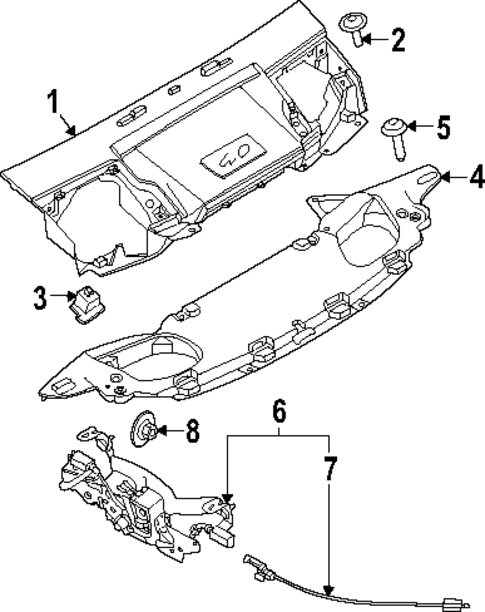 Lid & Components for 2025 Porsche 911 #1