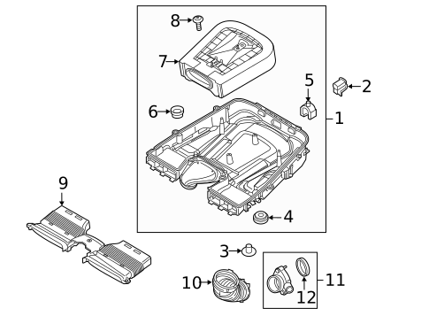 Filters for 2021 Audi Q8 #0