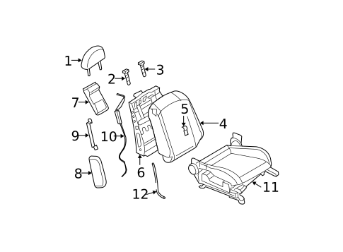 Air Bag Components for 2007 INFINITI G35 #2