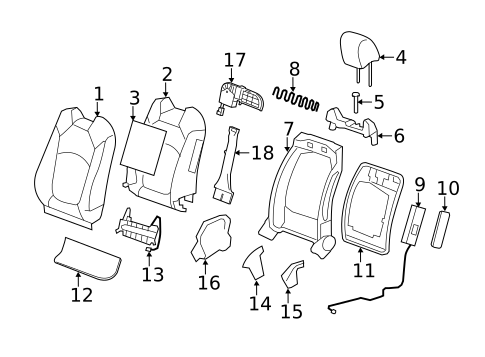 Heated Seats for 2011 Chevrolet Traverse #2