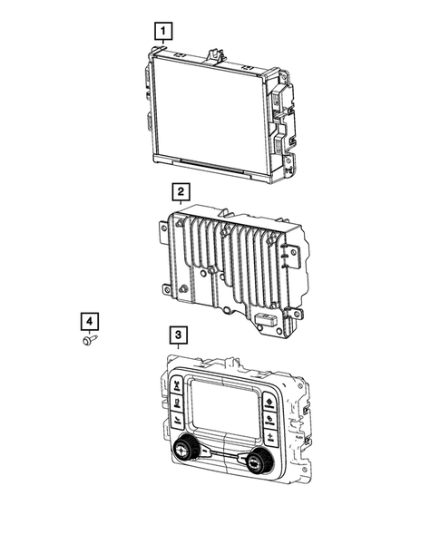 Radio, Antenna, Speakers, DVD, and Video systems for 2021 Ram 1500 #0