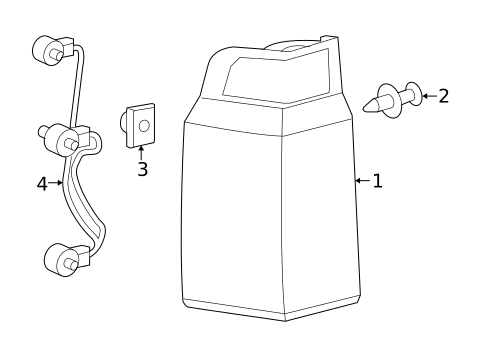 Combination Lamps for 2008 Jeep Commander #0