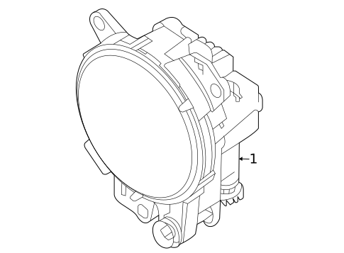 Fog Lamps for 2020 Land Rover Defender 90 #1