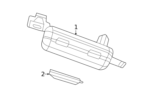 Antenna & Radio for 2021 Dodge Charger #2
