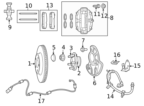 Front Brakes for 2019 Dodge Charger #2