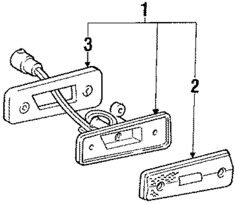 Side Marker Lamps for 1985 Toyota Celica #0