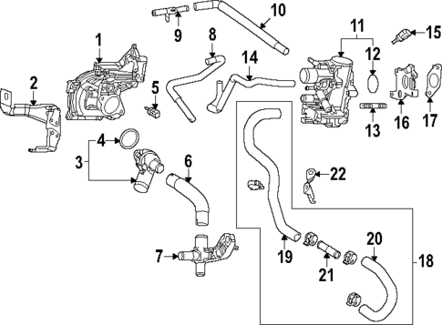 Hoses & Pipes for 2025 Lexus TX500h #0