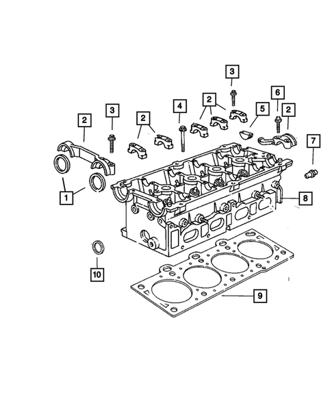Culasse pour 2007 Chrysler PT Cruiser #1