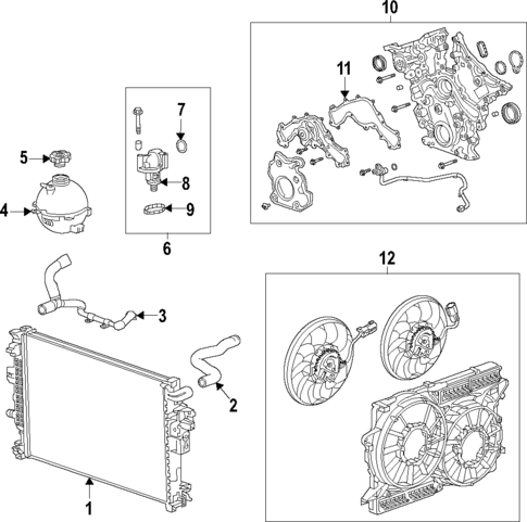 Cooling System for 2023 Buick Envision #11