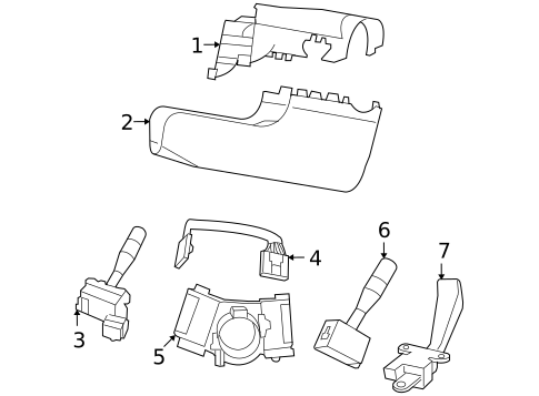 Switches for 2010 Dodge Journey #0