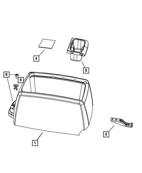 Consoles for 2017 Dodge Grand Caravan #6