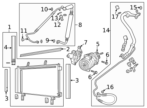 Gaskets & Sealing Systems for 2024 Chevrolet Traverse Limited #6