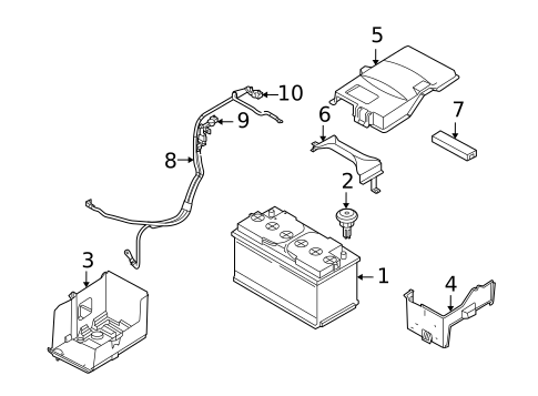 Battery for 2010 Volvo C70 #0
