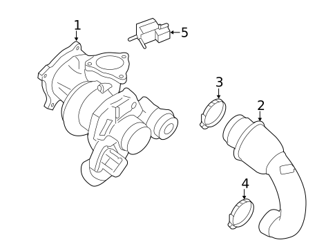 Turbocharger & Components for 2015 Volvo V60 #0