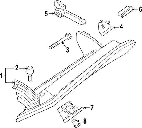 Glove Box for 2024 BMW i4 #0