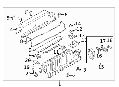 Battery for 2020 Volvo S60 #1