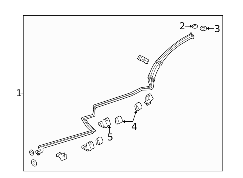 Condenser, Compressor & Lines for 2017 Hyundai Santa Fe #1
