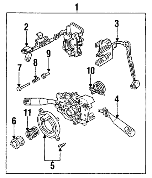 Switches for 1993 Mazda MX-3 #0
