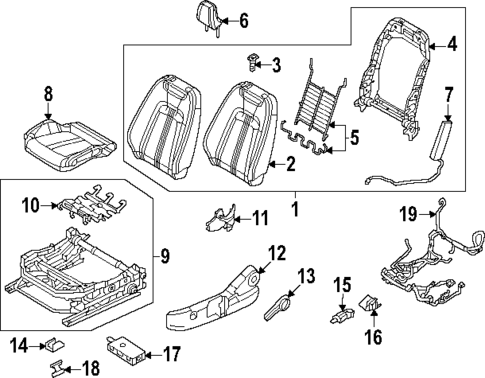 Power Seats for 2023 Mazda MX-30 EV #0