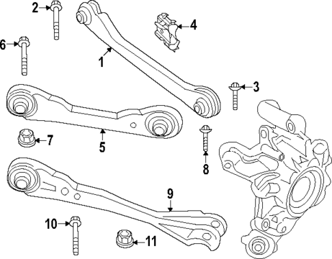 Rear Suspension for 2023 BMW i7 #2