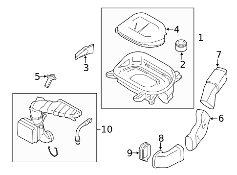Air Intake for 2016 BMW X3 #0
