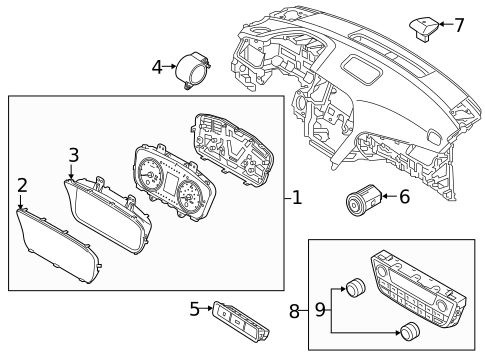 Automatic Temperature Controls for 2017 Hyundai Sonata #0