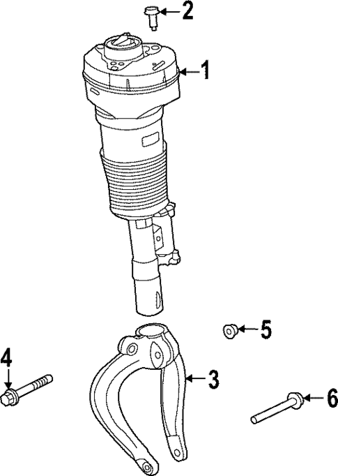 Shocks & Components for 2022 Land Rover Range Rover #1